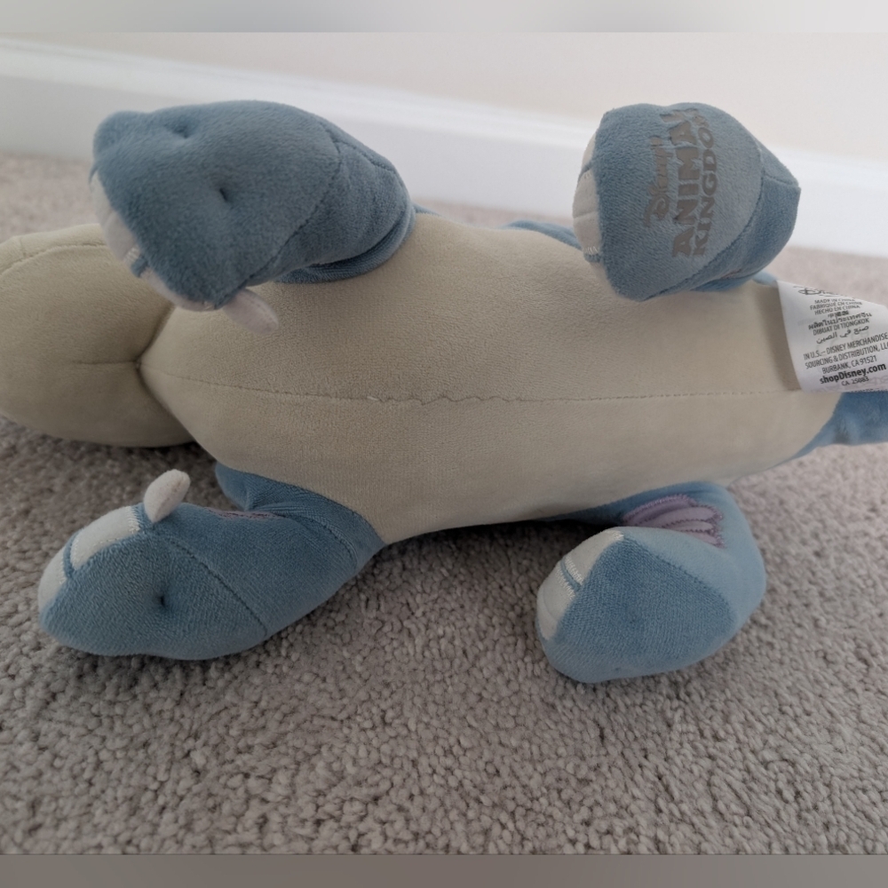 Disney Animal Kingdom 15” Aladar Dinoland Dino Institute Blue Iguanodon Plush - Picture 8 of 14